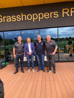 England Press Conference At Grasshoppers