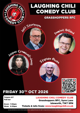 Comedy Night - Friday 30th October
